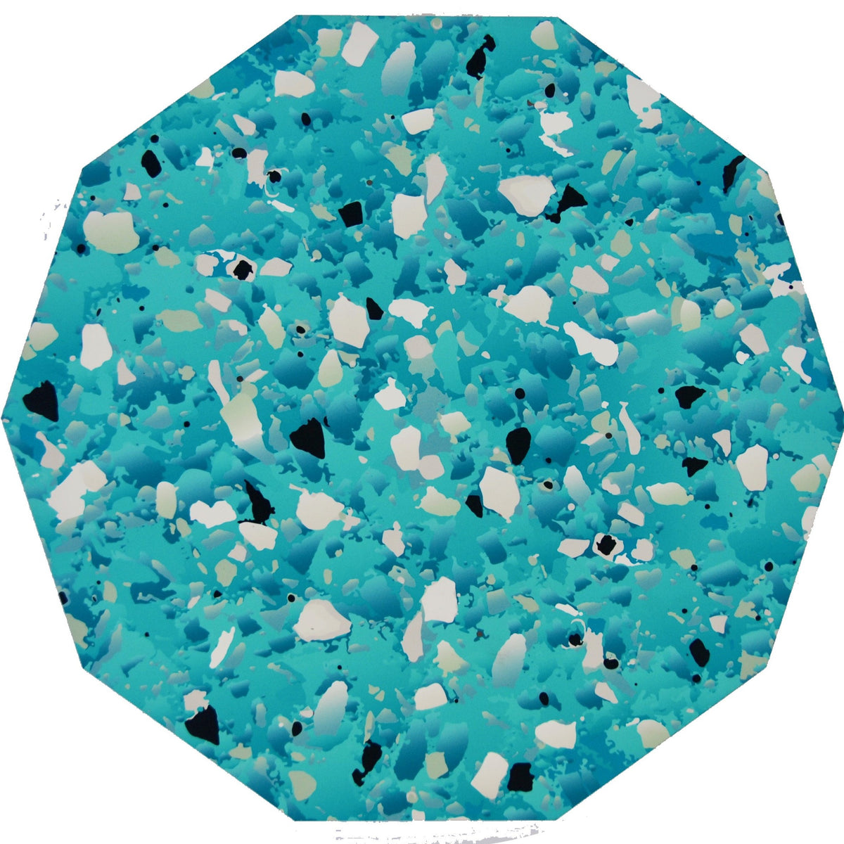 Placemat/ Coaster, Terrazzo (Turquoise) Tisch New York
